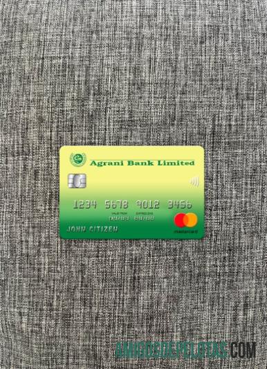 Banco líder de Bangladesh Mastercard Photolook Front modelo